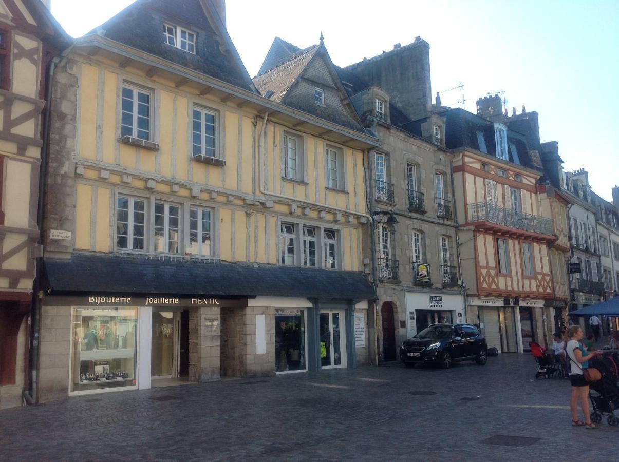 Le Vieux Quimper Classe*** Leilighet Eksteriør bilde